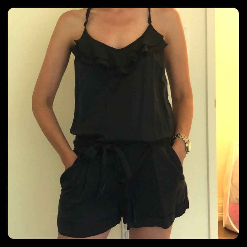 ZARA TRF Collection SILK BLEND Romper